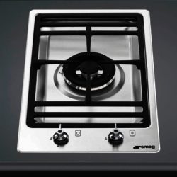 Smeg PGF31G-1 30cm Domino Ultra Low Profile Gas Hob in Stainless Steel